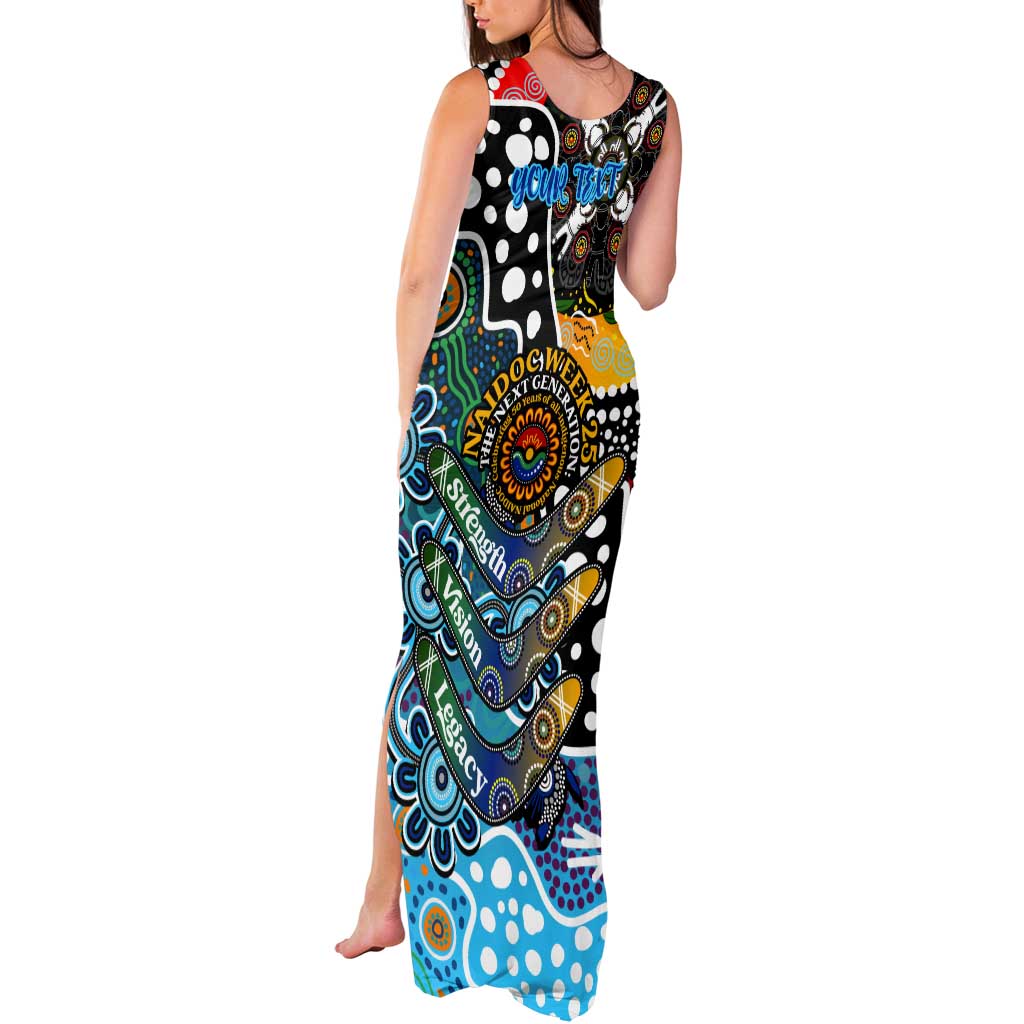 Personalised Sharks NRL Celebrating 50 Years of Naidoc Tank Maxi Dress NAIDOC Week 2025 Aboriginal
