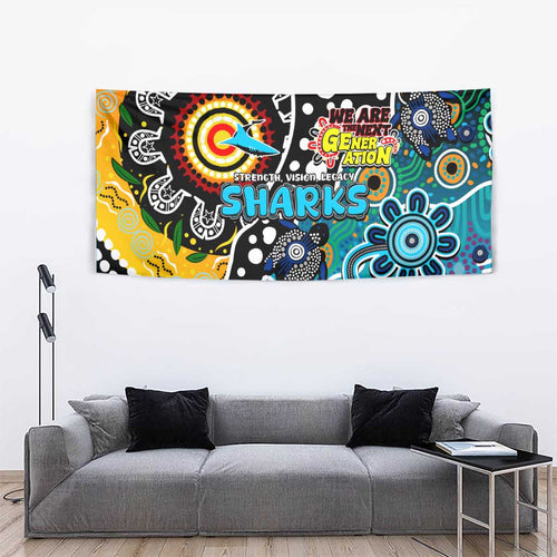 Sharks NRL Celebrating 50 Years of Naidoc Tapestry NAIDOC Week 2025 Aboriginal