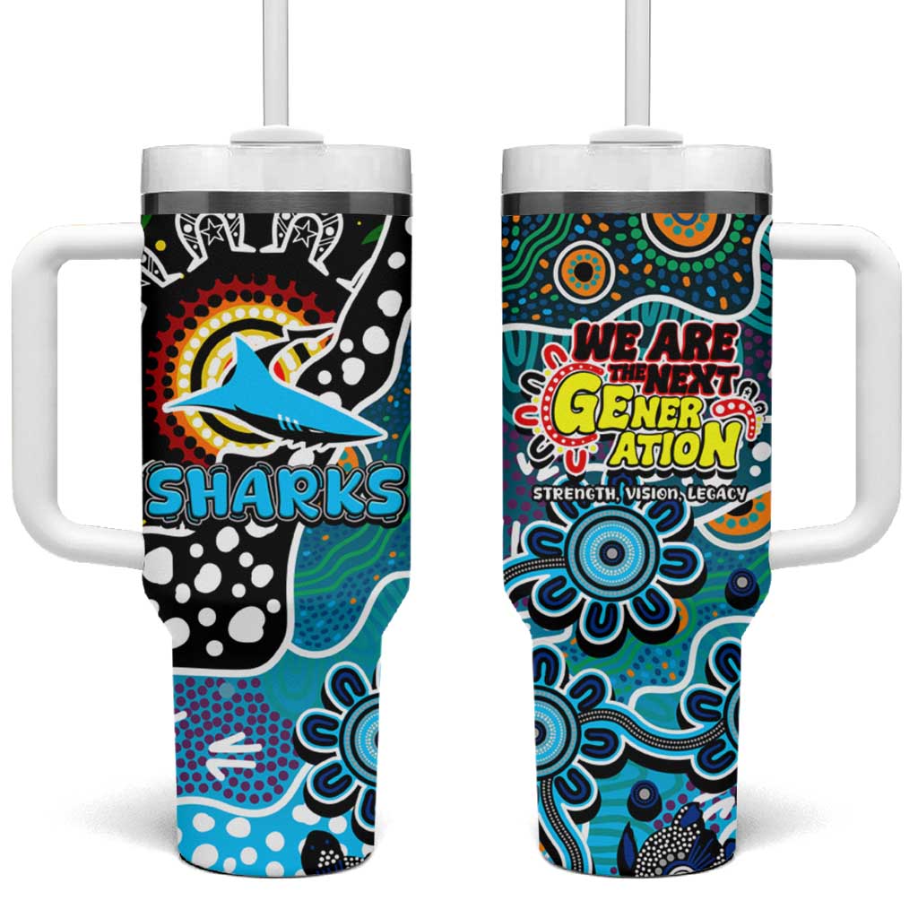 Sharks NRL Celebrating 50 Years of Naidoc Tumbler With Handle NAIDOC Week 2025 Aboriginal