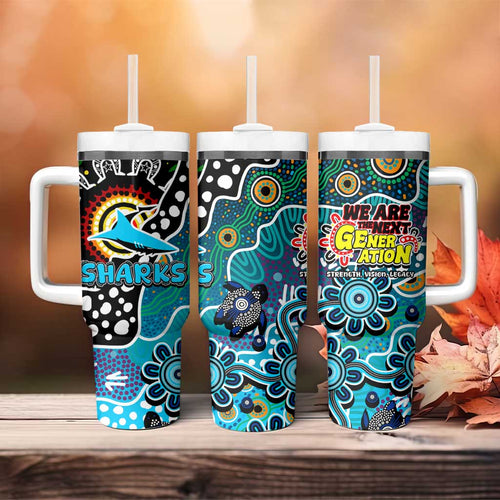 Sharks NRL Celebrating 50 Years of Naidoc Tumbler With Handle NAIDOC Week 2025 Aboriginal