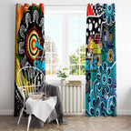 Sharks NRL Celebrating 50 Years of Naidoc Window Curtain NAIDOC Week 2025 Aboriginal
