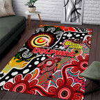 Dolphins NRL Celebrating 50 Years of Naidoc Area Rug NAIDOC Week 2025 Aboriginal