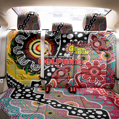 Dolphins NRL Celebrating 50 Years of Naidoc Back Car Seat Cover NAIDOC Week 2025 Aboriginal