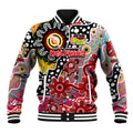 Personalised Dolphins NRL Celebrating 50 Years of Naidoc Baseball Jacket NAIDOC Week 2025 Aboriginal