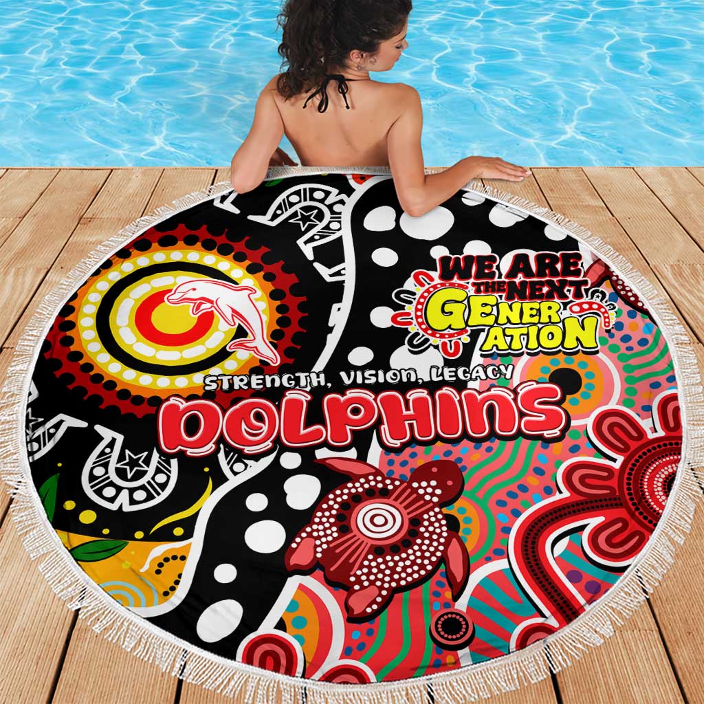 Dolphins NRL Celebrating 50 Years of Naidoc Beach Blanket NAIDOC Week 2025 Aboriginal