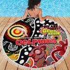 Dolphins NRL Celebrating 50 Years of Naidoc Beach Blanket NAIDOC Week 2025 Aboriginal