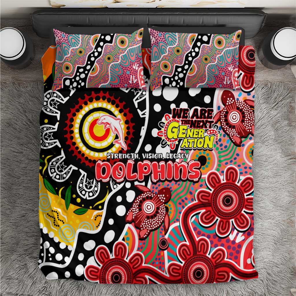Dolphins NRL Celebrating 50 Years of Naidoc Bedding Set NAIDOC Week 2025 Aboriginal