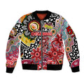 Personalised Dolphins NRL Celebrating 50 Years of Naidoc Bomber Jacket NAIDOC Week 2025 Aboriginal