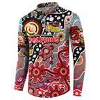 Personalised Dolphins NRL Celebrating 50 Years of Naidoc Button Sweatshirt NAIDOC Week 2025 Aboriginal