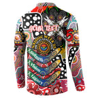 Personalised Dolphins NRL Celebrating 50 Years of Naidoc Button Sweatshirt NAIDOC Week 2025 Aboriginal