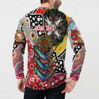Personalised Dolphins NRL Celebrating 50 Years of Naidoc Button Sweatshirt NAIDOC Week 2025 Aboriginal