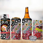 Dolphins NRL Celebrating 50 Years of Naidoc 4 in 1 Can Cooler Tumbler NAIDOC Week 2025 Aboriginal