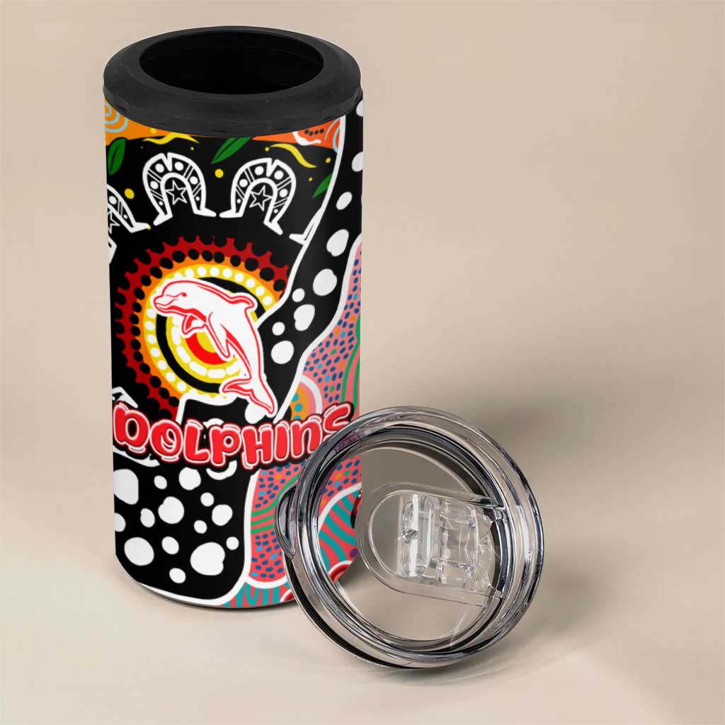 Dolphins NRL Celebrating 50 Years of Naidoc 4 in 1 Can Cooler Tumbler NAIDOC Week 2025 Aboriginal