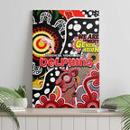 Dolphins NRL Celebrating 50 Years of Naidoc Canvas Wall Art NAIDOC Week 2025 Aboriginal