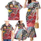 Personalised Dolphins NRL Celebrating 50 Years of Naidoc Family Matching Mermaid Dress and Hawaiian Shirt NAIDOC Week 2025 Aboriginal