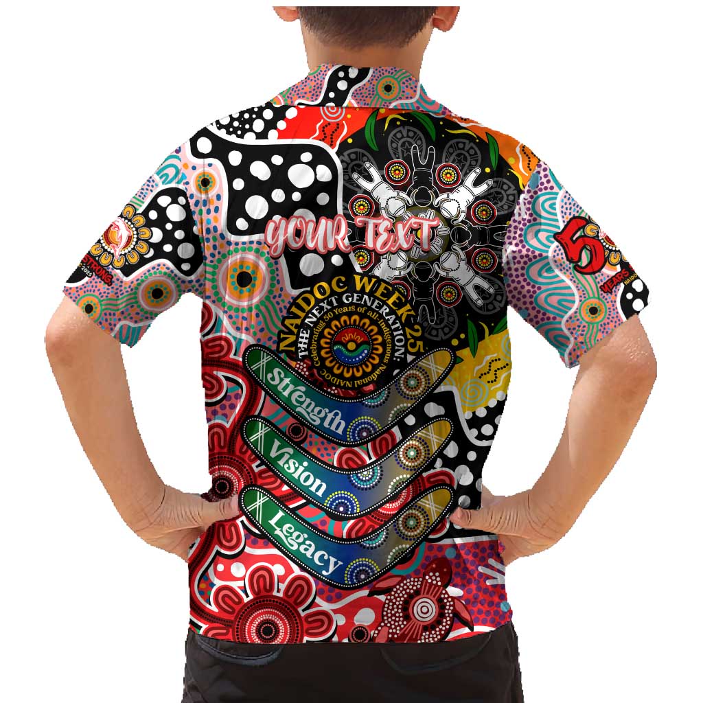 Personalised Dolphins NRL Celebrating 50 Years of Naidoc Family Matching Mermaid Dress and Hawaiian Shirt NAIDOC Week 2025 Aboriginal