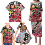 Personalised Dolphins NRL Celebrating 50 Years of Naidoc Family Matching Puletasi and Hawaiian Shirt NAIDOC Week 2025 Aboriginal