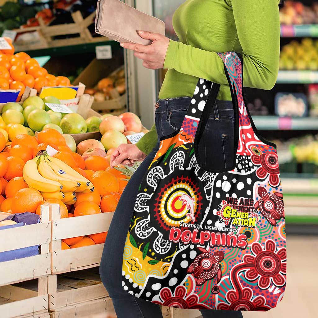 Dolphins NRL Celebrating 50 Years of Naidoc Grocery Bag NAIDOC Week 2025 Aboriginal