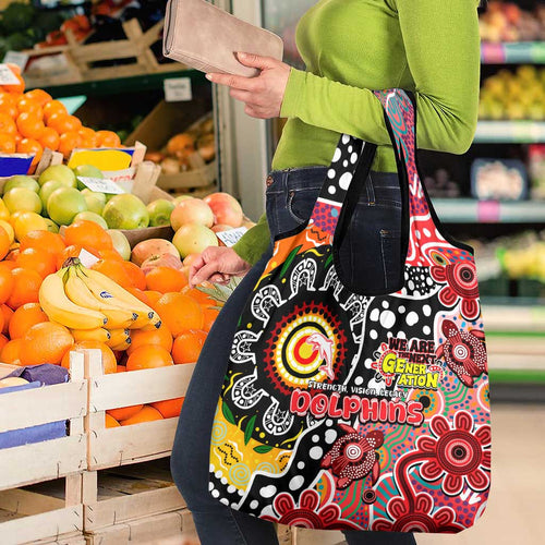 Dolphins NRL Celebrating 50 Years of Naidoc Grocery Bag NAIDOC Week 2025 Aboriginal