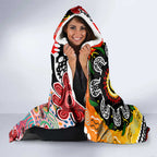 Dolphins NRL Celebrating 50 Years of Naidoc Hooded Blanket NAIDOC Week 2025 Aboriginal