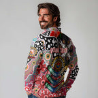 Personalised Dolphins NRL Celebrating 50 Years of Naidoc Long Sleeve Polo Shirt NAIDOC Week 2025 Aboriginal