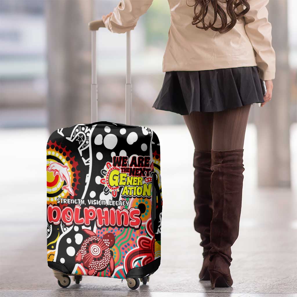 Dolphins NRL Celebrating 50 Years of Naidoc Luggage Cover NAIDOC Week 2025 Aboriginal