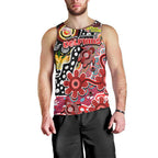Personalised Dolphins NRL Celebrating 50 Years of Naidoc Men Tank Top NAIDOC Week 2025 Aboriginal