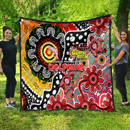 Dolphins NRL Celebrating 50 Years of Naidoc Quilt NAIDOC Week 2025 Aboriginal