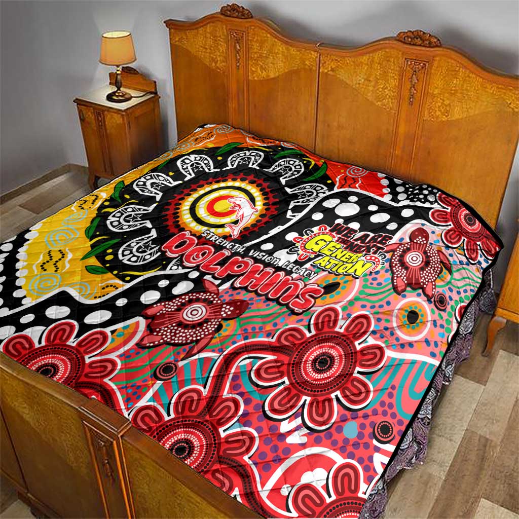 Dolphins NRL Celebrating 50 Years of Naidoc Quilt NAIDOC Week 2025 Aboriginal