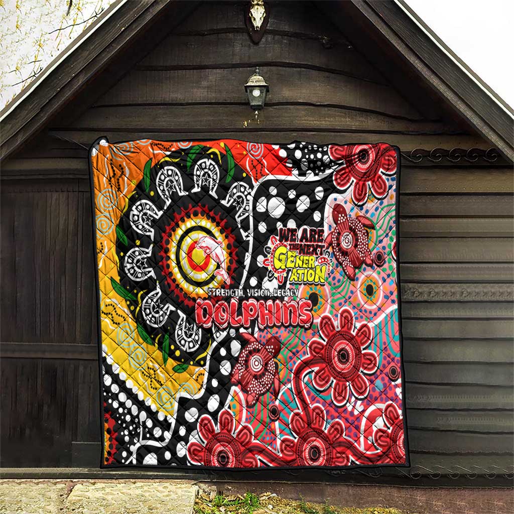 Dolphins NRL Celebrating 50 Years of Naidoc Quilt NAIDOC Week 2025 Aboriginal