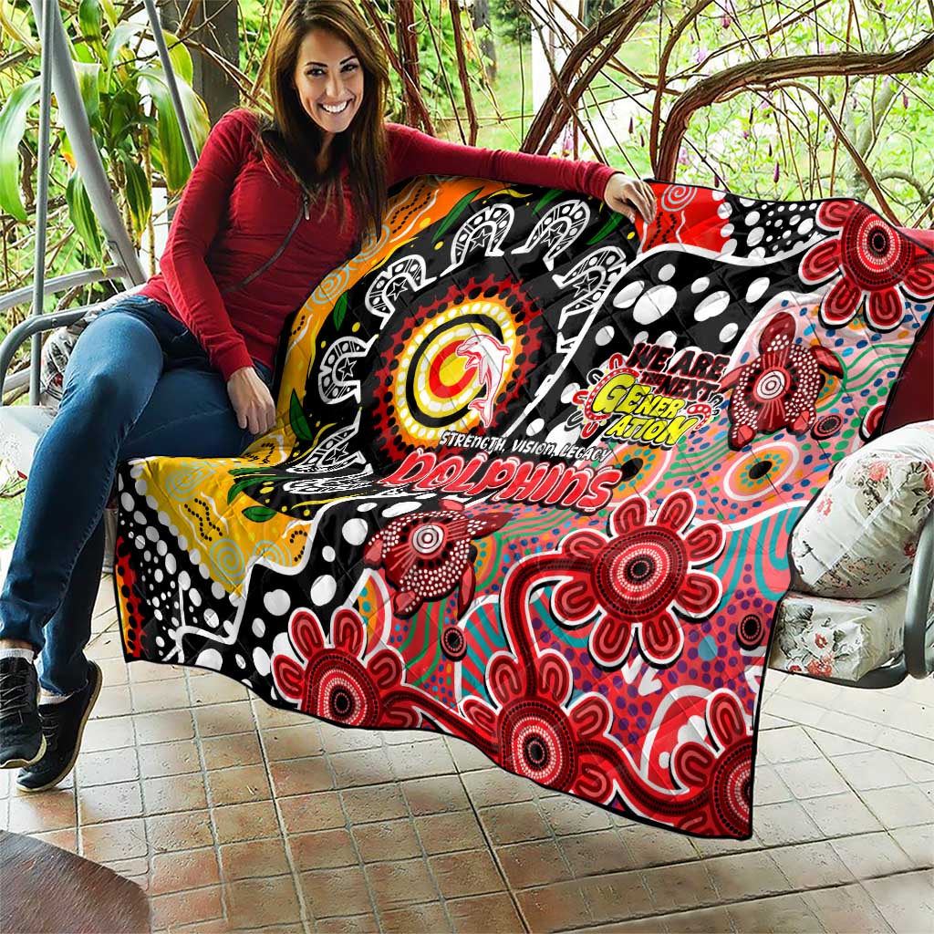 Dolphins NRL Celebrating 50 Years of Naidoc Quilt NAIDOC Week 2025 Aboriginal