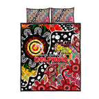 Dolphins NRL Celebrating 50 Years of Naidoc Quilt Bed Set NAIDOC Week 2025 Aboriginal
