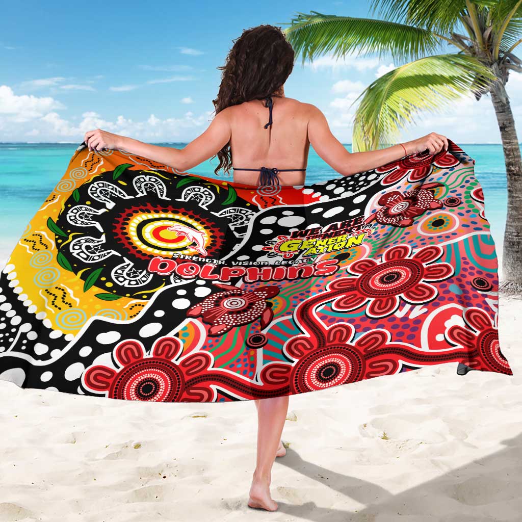 Dolphins NRL Celebrating 50 Years of Naidoc Sarong NAIDOC Week 2025 Aboriginal