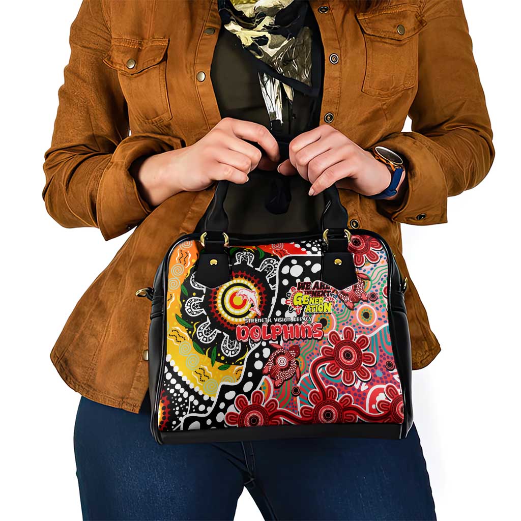 Dolphins NRL Celebrating 50 Years of Naidoc Shoulder Handbag NAIDOC Week 2025 Aboriginal
