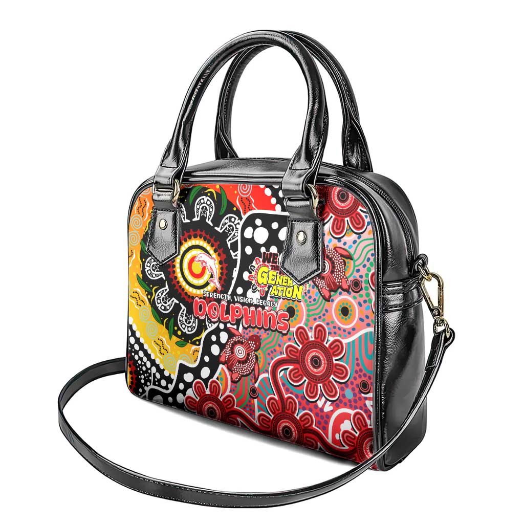 Dolphins NRL Celebrating 50 Years of Naidoc Shoulder Handbag NAIDOC Week 2025 Aboriginal