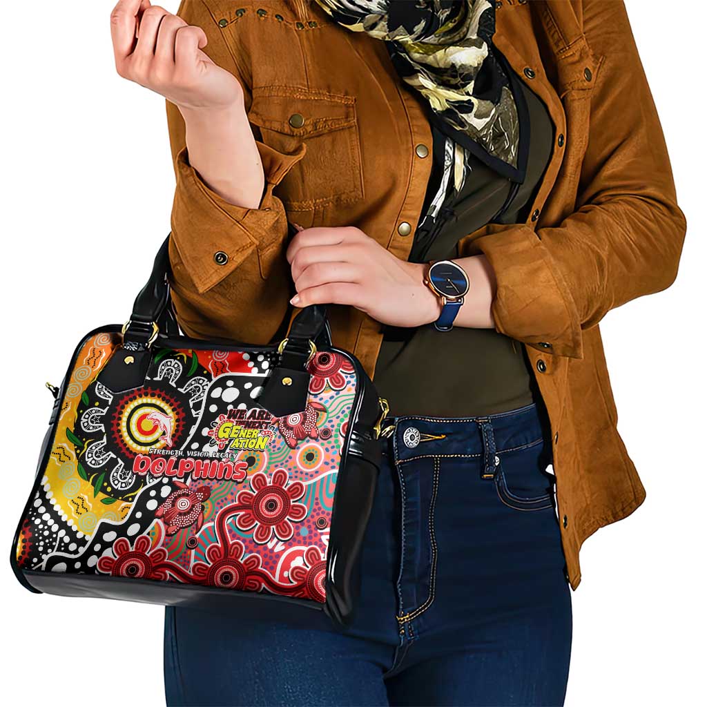 Dolphins NRL Celebrating 50 Years of Naidoc Shoulder Handbag NAIDOC Week 2025 Aboriginal