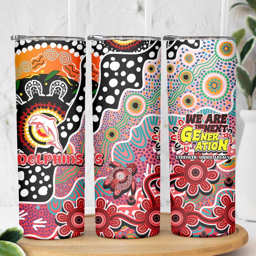 Dolphins NRL Celebrating 50 Years of Naidoc Skinny Tumbler NAIDOC Week 2025 Aboriginal