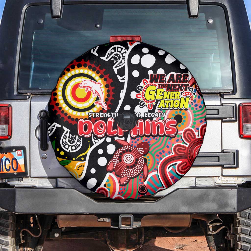 Dolphins NRL Celebrating 50 Years of Naidoc Spare Tire Cover NAIDOC Week 2025 Aboriginal