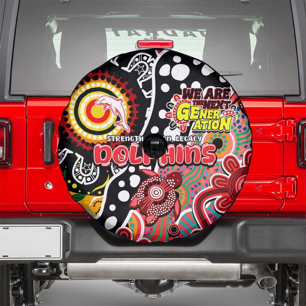 Dolphins NRL Celebrating 50 Years of Naidoc Spare Tire Cover NAIDOC Week 2025 Aboriginal