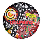 Dolphins NRL Celebrating 50 Years of Naidoc Spare Tire Cover NAIDOC Week 2025 Aboriginal