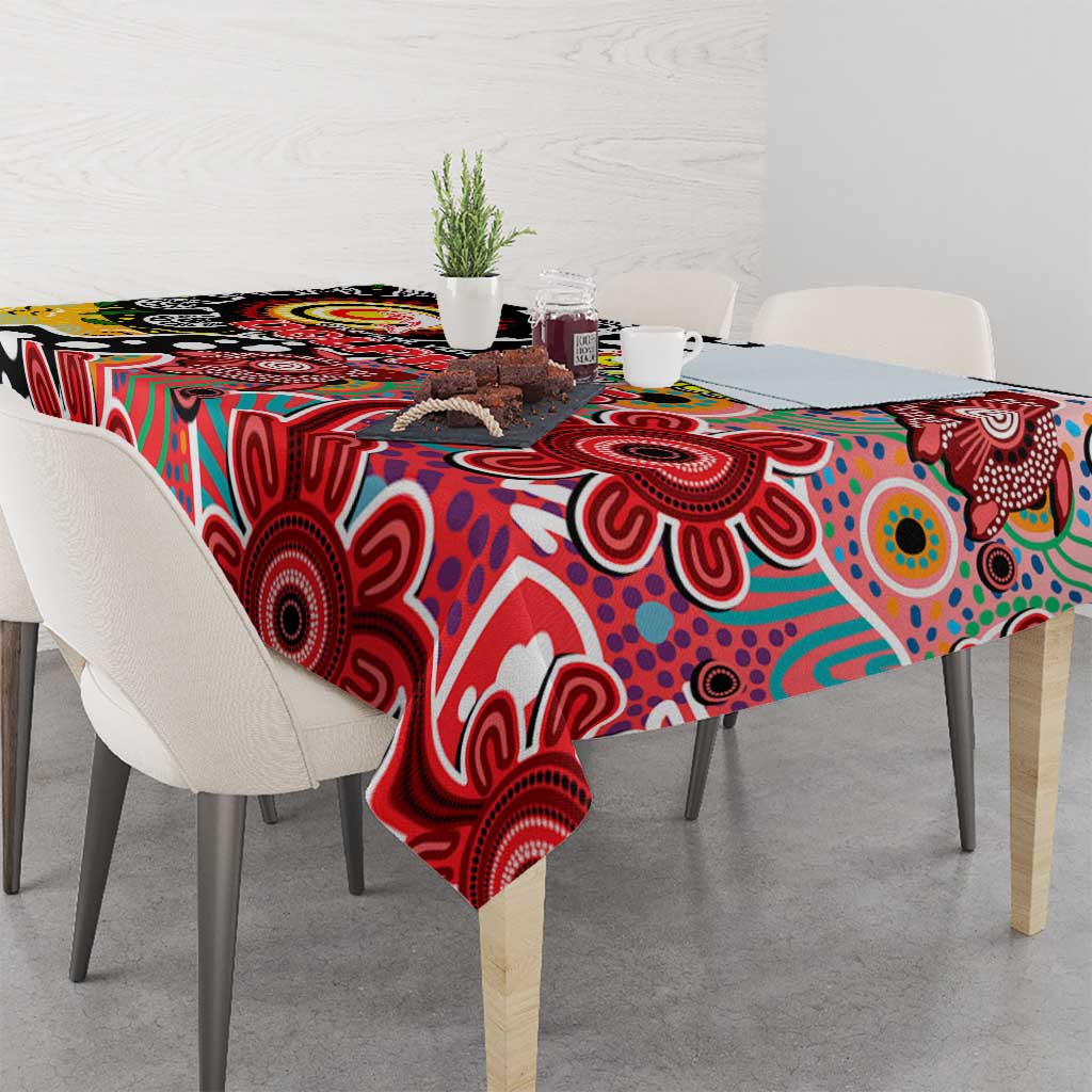 Dolphins NRL Celebrating 50 Years of Naidoc Tablecloth NAIDOC Week 2025 Aboriginal