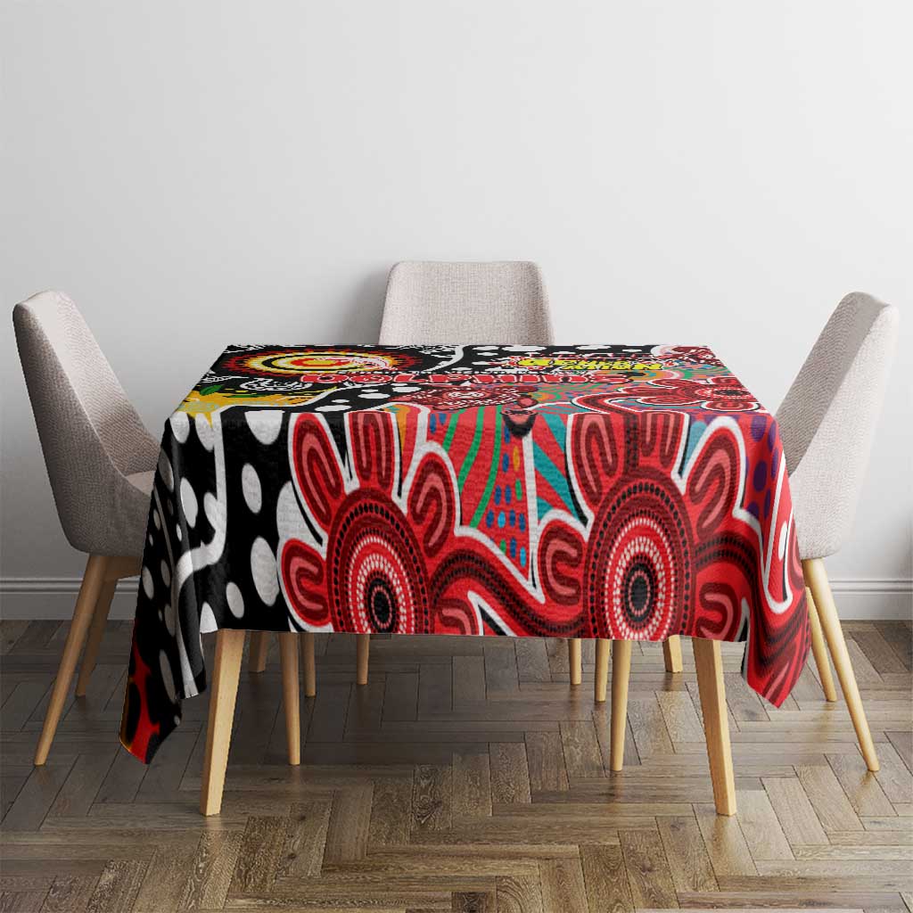 Dolphins NRL Celebrating 50 Years of Naidoc Tablecloth NAIDOC Week 2025 Aboriginal