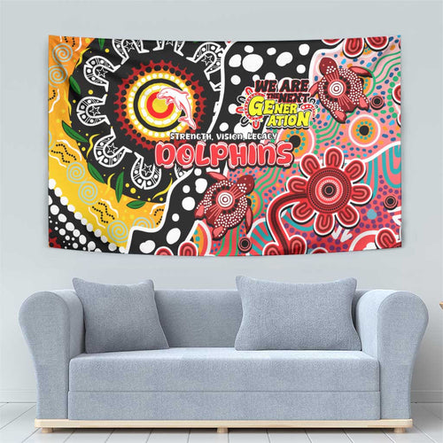 Dolphins NRL Celebrating 50 Years of Naidoc Tapestry NAIDOC Week 2025 Aboriginal