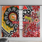 Dolphins NRL Celebrating 50 Years of Naidoc Window Curtain NAIDOC Week 2025 Aboriginal