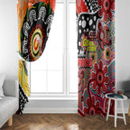 Dolphins NRL Celebrating 50 Years of Naidoc Window Curtain NAIDOC Week 2025 Aboriginal