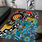 Titans NRL Celebrating 50 Years of Naidoc Area Rug NAIDOC Week 2025 Aboriginal
