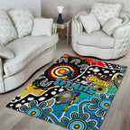 Titans NRL Celebrating 50 Years of Naidoc Area Rug NAIDOC Week 2025 Aboriginal