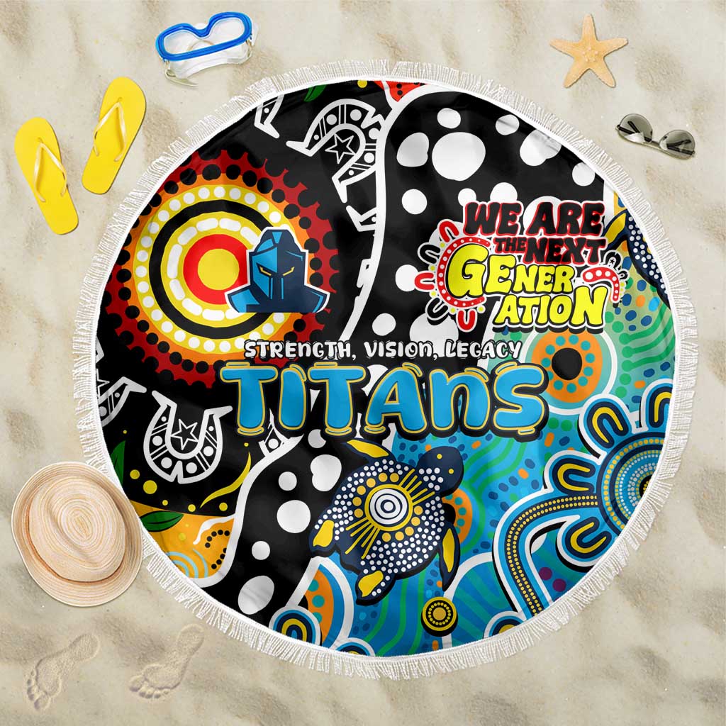 Titans NRL Celebrating 50 Years of Naidoc Beach Blanket NAIDOC Week 2025 Aboriginal