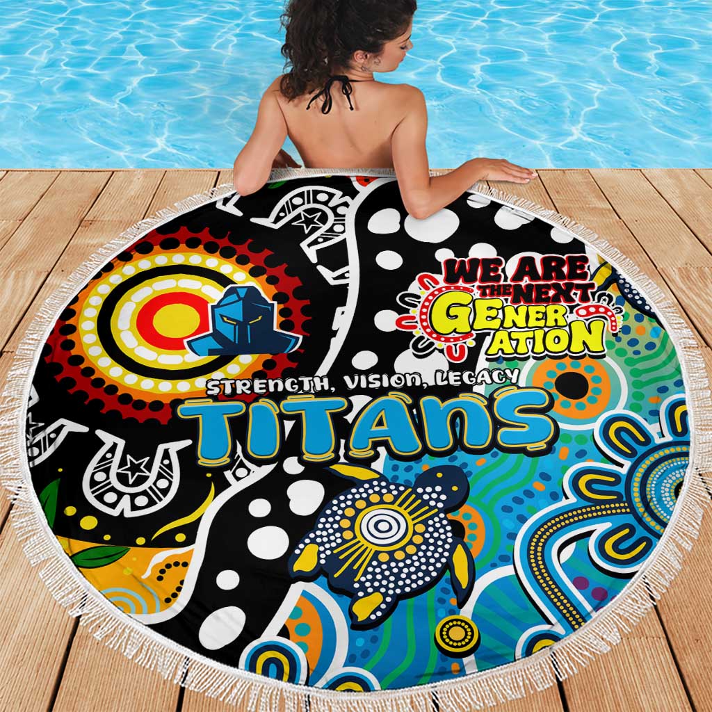 Titans NRL Celebrating 50 Years of Naidoc Beach Blanket NAIDOC Week 2025 Aboriginal
