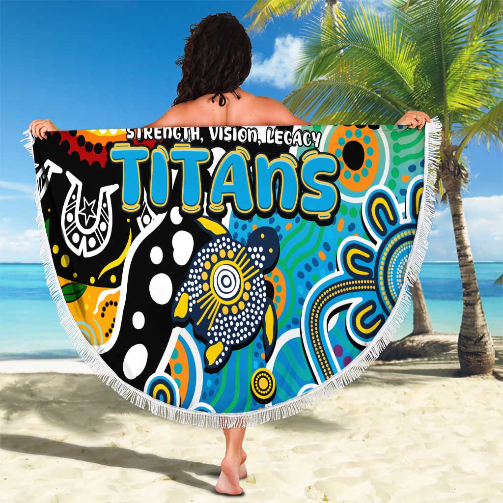 Titans NRL Celebrating 50 Years of Naidoc Beach Blanket NAIDOC Week 2025 Aboriginal